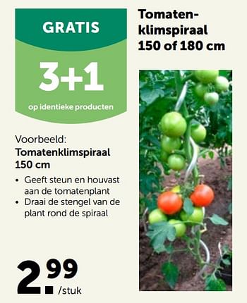 Promoties Tomatenklimspiraal - Huismerk - Aveve - Geldig van 27/04/2022 tot 07/05/2022 bij Aveve