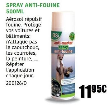 Spray anti-fouine - BSI