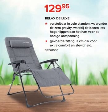 Promoties Relax de luxe - DDD - Geldig van 25/04/2022 tot 15/05/2022 bij Euro Shop