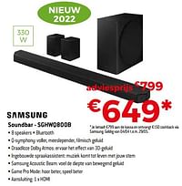 Samsung soundbar - sghwq800b-Samsung