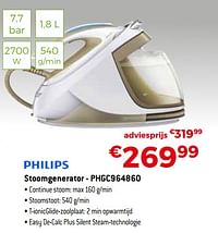 Philips stoomgenerator - phgc964860-Philips