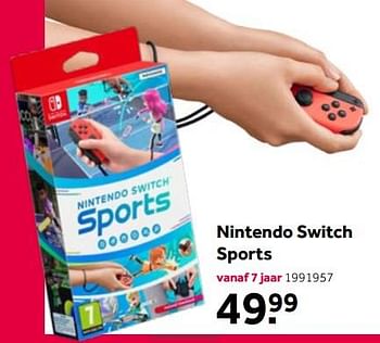 Promoties Nintendo switch sports - Nintendo - Geldig van 15/04/2022 tot 08/05/2022 bij Intertoys