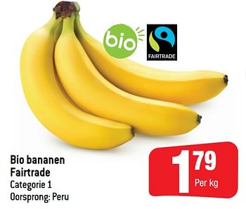 Promoties Bio bananen fairtrade - Huismerk - Smatch - Geldig van 27/04/2022 tot 03/05/2022 bij Smatch