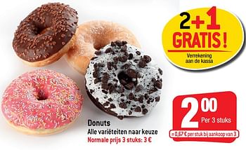 Promoties Donuts - Huismerk - Smatch - Geldig van 27/04/2022 tot 03/05/2022 bij Smatch