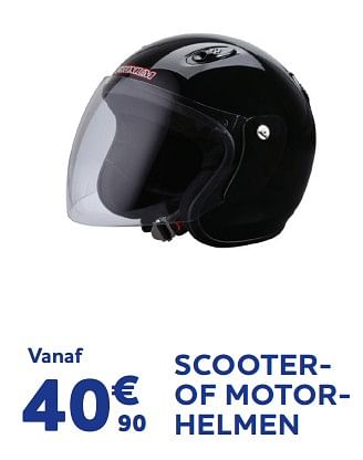 Promoties Scooterof motorhelmen - Huismerk - Auto 5  - Geldig van 22/04/2022 tot 30/09/2022 bij Auto 5