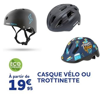 Promoties Casque vélo ou trottinette - Huismerk - Auto 5  - Geldig van 22/04/2022 tot 30/09/2022 bij Auto 5