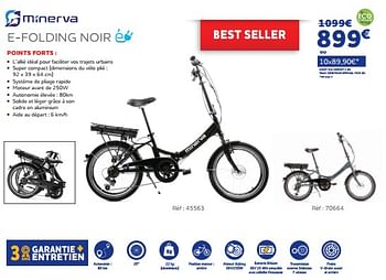 Promotions Minerva e-folding - Minerva - Valide de 22/04/2022 à 30/09/2022 chez Auto 5