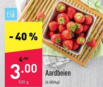 Promoties Aardbeien - Huismerk - Aldi - Geldig van 02/05/2022 tot 07/05/2022 bij Aldi