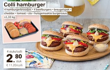 Promoties Colli hamburger - Huismerk - Bon'Ap - Geldig van 27/04/2022 tot 10/05/2022 bij Bon'Ap