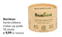 Bambaw herbruikbare make-up pads-Bambaw.