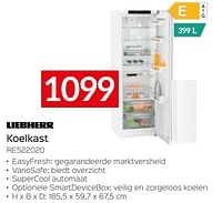 Liebherr koelkast re522020-Liebherr