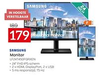 Samsung monitor lf24t450fqrxen-Samsung