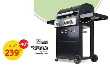 Promotions Bbq+friends barbecue au gaz salta-2 - BBQ & Friends  - Valide de 27/04/2022 à 09/05/2022 chez Brico