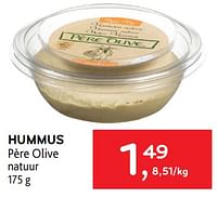 Hummus père olive-Pere olive