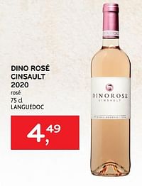Dino rosé cinsault 2020 rosé-Rosé wijnen