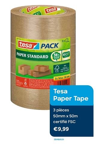 Promotions Tesa paper tape - Tesa - Valide de 01/05/2022 à 30/06/2022 chez Ava