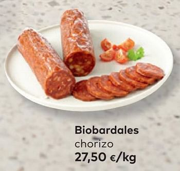 Promotions Biobardales chorizo - Bio Bardales - Valide de 27/04/2022 à 24/05/2022 chez Bioplanet