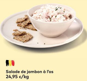 Promotions Salade de jambon à l`os - Produit maison - Bioplanet - Valide de 27/04/2022 à 24/05/2022 chez Bioplanet