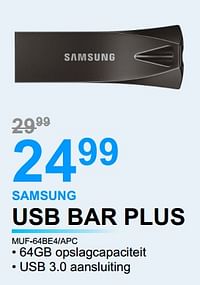 Samsung usb bar plus muf-64be4-apc-Samsung