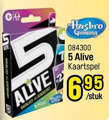 Promoties 5 alive - Hasbro - Geldig van 02/05/2022 tot 04/06/2022 bij Happyland