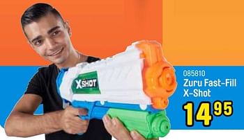 Promoties Zuru fast-fill x-shot - X-Shot - Geldig van 02/05/2022 tot 04/06/2022 bij Happyland