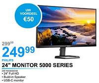 Philips 24`` monitor 5000 series 24e1n5300ae-00-Philips