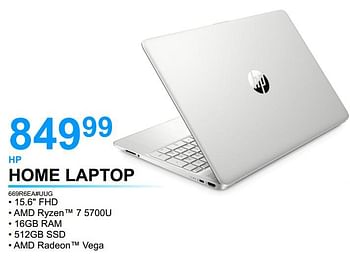 Promoties Hp home laptop 669r6ea#uug - HP - Geldig van 01/05/2022 tot 31/05/2022 bij Beecom