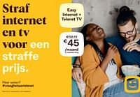 Easy internet + telenet tv-Telenet