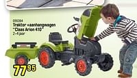 Traktor +aanhangwagen claas arion 410-Falk