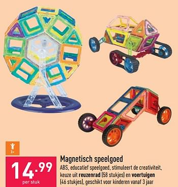 Promoties Magnetisch speelgoed - Huismerk - Aldi - Geldig van 11/05/2022 tot 20/05/2022 bij Aldi