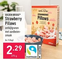 Strawberry pillows-Golden Bridge