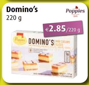 Promoties Domino’s - Poppies - Geldig van 02/05/2022 tot 30/06/2022 bij Aronde