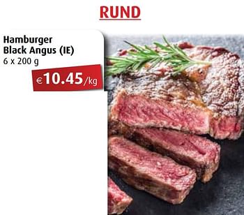Promoties Hamburger black angus - Huismerk - Aronde - Geldig van 02/05/2022 tot 30/06/2022 bij Aronde