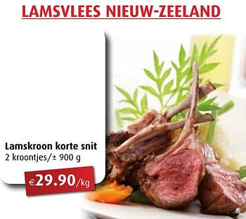 Promoties Lamskroon korte snit - Huismerk - Aronde - Geldig van 02/05/2022 tot 30/06/2022 bij Aronde