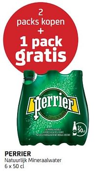 Perrier natuurlijk mineraalwater 2 packs kopen + 1 pack gratis-Perrier
