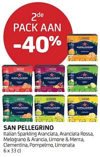 San pellegrino 2de pack aan -40%-San Pellegrino