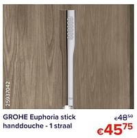 Grohe euphoria stick handdouche - 1 straal-Grohe