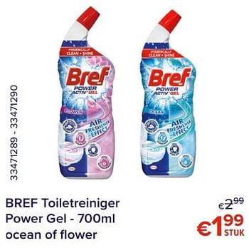 Promotions Bref toiletreiniger power gel - Bref - Valide de 01/05/2022 à 31/05/2022 chez Euro Shop