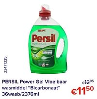 Persil power gel vloeibaar wasmiddel bicarbonaat-Persil