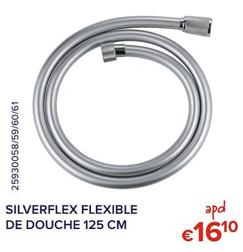 Promotions Silverflex flexible de douche - Grohe - Valide de 01/05/2022 à 31/05/2022 chez Euro Shop