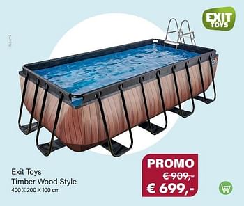 Promoties Exit toys timber wood style - Exit - Geldig van 03/05/2022 tot 31/08/2022 bij Multi Bazar