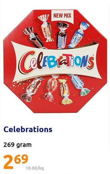 Promoties Celebrations - Celebrations - Geldig van 04/05/2022 tot 10/05/2022 bij Action