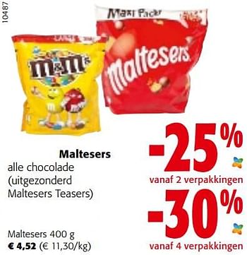 Promoties Maltesers - Maltesers - Geldig van 04/05/2022 tot 17/05/2022 bij Colruyt