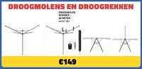 Droogmolen advance-Huismerk - Bouwcenter Frans Vlaeminck