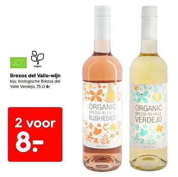 Promoties Brezos del valle-wijn - Rosé wijnen - Geldig van 09/05/2022 tot 15/05/2022 bij Hema