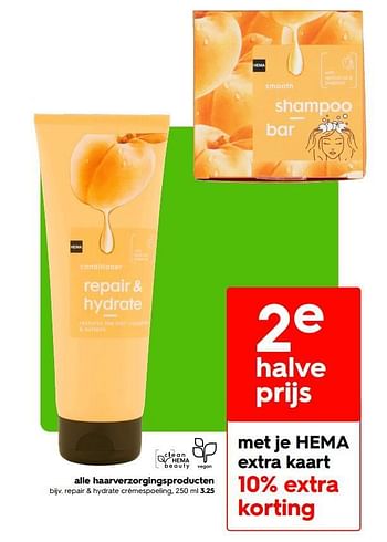 Promoties Haarverzorgingsproducten - Huismerk - Hema - Geldig van 09/05/2022 tot 15/05/2022 bij Hema