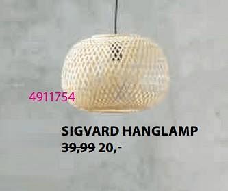 Promoties Sigvard hanglamp - Huismerk - Jysk - Geldig van 09/05/2022 tot 22/05/2022 bij Jysk