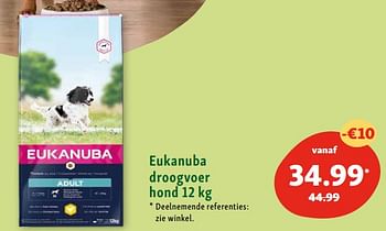 Promotions Eukanuba droogvoer hond - Eukanuba - Valide de 18/05/2022 à 22/05/2022 chez Maxi Zoo