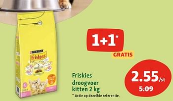 Promoties Friskies droogvoer kitten - Purina - Geldig van 18/05/2022 tot 22/05/2022 bij Maxi Zoo