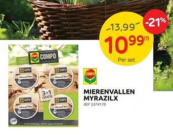 Promoties Mierenvallen myrazilx - Compo - Geldig van 11/05/2022 tot 23/05/2022 bij Brico